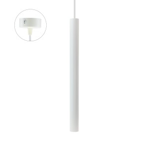 Lampa wisząca CHLOE SLIM MR11 biały regulowany kąt świecenia SLIP005053 Spectrum
