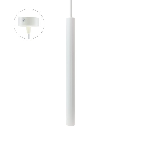 Lampa wisząca CHLOE SLIM MR11 biały regulowany kąt świecenia SLIP005053 Spectrum