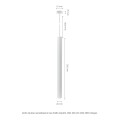 Lampa wisząca CHLOE SLIM MR11 biały regulowany kąt świecenia SLIP005053 Spectrum