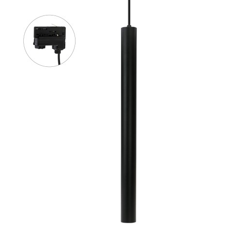 Lampa wisząca na szynoprzewód 3f CHLOE SLIM MR11 czarny regulowany kąt świecenia SLIP005052 Spectrum