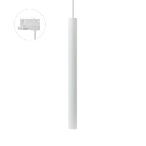 Lampa wisząca na szynoprzewód 3f CHLOE SLIM MR11 biały regulowany kąt świecenia SLIP005051 Spectrum