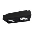 Lampa natynkowa MIRORA AR111 X2 GU10 czarny ruchoma SLIP005050 Spectrum