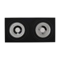 Lampa natynkowa MIRORA AR111 X2 GU10 czarny ruchoma SLIP005050 Spectrum