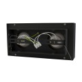 Lampa natynkowa MIRORA AR111 X2 GU10 czarny ruchoma SLIP005050 Spectrum