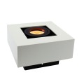 Lampa natynkowa MIRORA GU10 biały czarny kwadratowa SLIP005045 Spectrum
