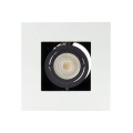 Lampa natynkowa MIRORA GU10 biały czarny kwadratowa SLIP005045 Spectrum