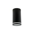Lampa natynkowa spot tuba CHLOE MINI RING GU10 czarny SLIP005044 Spectrum
