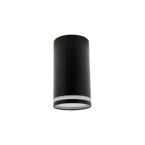 Lampa natynkowa spot tuba CHLOE MINI RING GU10 czarny SLIP005044 Spectrum