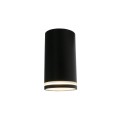 Lampa natynkowa spot tuba CHLOE MINI RING GU10 czarny SLIP005044 Spectrum