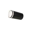 Lampa natynkowa spot tuba CHLOE MINI RING GU10 czarny SLIP005044 Spectrum