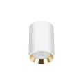 Lampa natynkowa spot CHLOE GU10 biały złoty okrągła SLIP005015 Spectrum