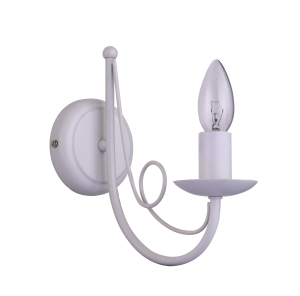 Perła kinkiet biała b Light Prestige