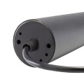 Lampa wisząca na szynę 3 fazową MADARA MINI RING GU10 czarny kabel 1m SLIP003021 Spectrum