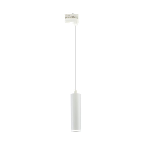 Lampa wisząca na szynę 3 fazową MADARA MINI RING GU10 biały kabel 1m SLIP003020 Spectrum