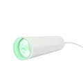 Lampa wisząca na szynę 3 fazową MADARA MINI RING GU10 biały kabel 1m SLIP003020 Spectrum