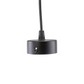 Lampa wisząca MADARA MINI RING GU10 ZWIS czarny kabel 1m SLIP003019 Spectrum