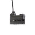Lampa wisząca na szynę 3 fazową MADARA MINI II GU10 czarny kabel 1m SLIP003017 Spectrum
