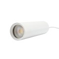 Lampa wisząca na szynę 3 fazową MADARA MINI II GU10 biały kabel 1m SLIP003016 Spectrum