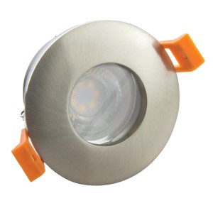 Oczko sufitowe FIALE IV GU10 IP65 srebrny okrągła SLIP001006 Spectrum