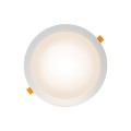 Panel DURE 3 DOWNLIGHT 24W 110° IP54 IK06 biały okrągła zasilacz zintegrowany SLI043009WW_PW Spectrum
