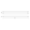 Oprawa meblowa CABINET MODUŁ LINIOWY LED SMD 5,3W 12V 500mm point touch SLI040034WW Spectrum