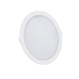 Oprawa ALGINE ECO 2w1 NATYNK-PODTYNK DOWNLIGHT 18W 110° IK06 223x35mm biały okrągła SLI037029WW_PW Spectrum