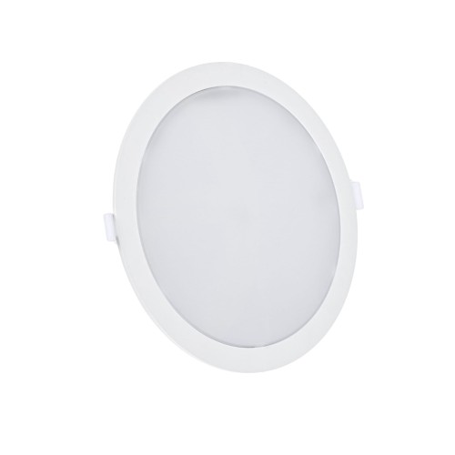 Oprawa ALGINE ECO 2w1 NATYNK-PODTYNK DOWNLIGHT 18W 110° IK06 223x35mm biały okrągła SLI037029WW_PW Spectrum