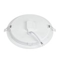 Oprawa ALGINE ECO 2w1 NATYNK-PODTYNK DOWNLIGHT 18W 110° IK06 223x35mm biały okrągła SLI037029WW_PW Spectrum