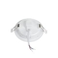 Oprawa ALGINE ECO 2w1 NATYNK-PODTYNK DOWNLIGHT 6W 110° IK06 115x35mm biały okrągła SLI037027WW_PW Spectrum