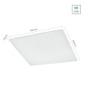 Panel LED ALGINE LENS 40W 120° biały SLI035058NW_PW Spectrum