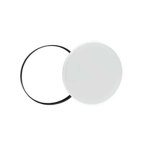 Lampa sufitowa plafon NYMPHEA czarny & WHITE RINGS 32W 115° IP54 okrągły SLI031036WW_PW Spectrum