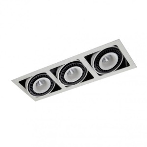 Wpust Alesso GL7116-3/54W WH+BL Italux 