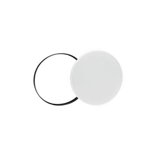Lampa sufitowa plafon NYMPHEA czarny & WHITE RINGS 24W 115° IP54 Okrągły z czujnikiem SLI031035CW_PW_CZUJNIK Spectrum