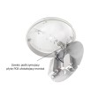 Lampa sufitowa plafon NYMPHEA CITY PRO 24W CCT 120° IP65 IK10 biały okrągła SLI031029CCT Spectrum