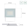 Naświetlacz NOCTIS LUX 3 100W IP65 biały SLI029047WW_PW Spectrum