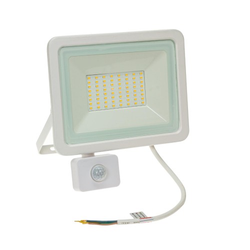 Naświetlacz NOCTIS LUX 2 50W IP44 biały czujnik ruchu PIR SLI029044CW_CZUJNIK Spectrum