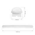 Oprawa hermetyczna LIMEALIMEA GO 1200mm 50W 120° IP65 IK07 biały SLI028035CW_PW Spectrum