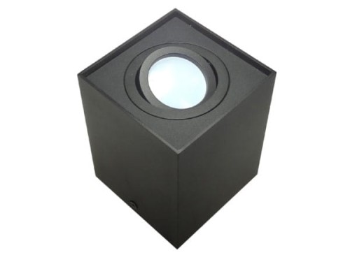 Oprawa natynkowa tuba czarna kwadratowa SIROCO BLACK 012667 Bowi