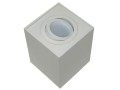 Oprawa natynkowa tuba biała kwadratowa SIROCO WHITE 012668 Bowi
