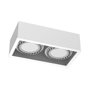 Plafon Cage - out 1-2 - Biały (85mm) 1274 Brosline