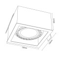 Wpuszczana Cage - in 1-1 - Czarny (85mm) 3272 Brosline