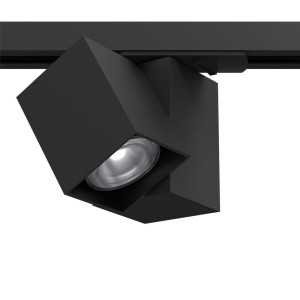 Spot Cube track 1 - Czarny - szynoprzewód 230V (90mm) 6260 Brosline