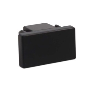 Zakończenie szynoprzewodu 1 - fazowego 230V - Czarny (21mm) 6310 Brosline