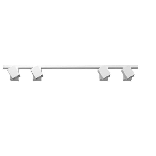 Modułowe poczwórne Cube Line 4 - Biały (2000mm) 1010 Brosline