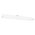 Łącznik długi do systemu modułowego Cube/ Pipe/Drop move - Biały 1020 Brosline