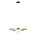 Lampa wisząca Alison  MDM-4001/1 GD Italux