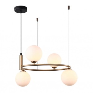Lampa wisząca Amily  MDM-3974/4 BRO Italux