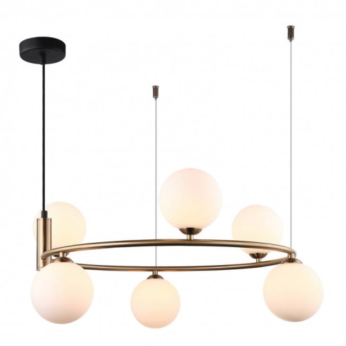 Lampa wisząca Amily  MDM-3974/6 BRO Italux