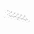 Lampa LVM FOCUS OUT LED 15W 4000K 10645 Nowodvorski Lighting