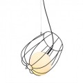 Lampa wisząca Melisa MDM-3943/1 BK Italux